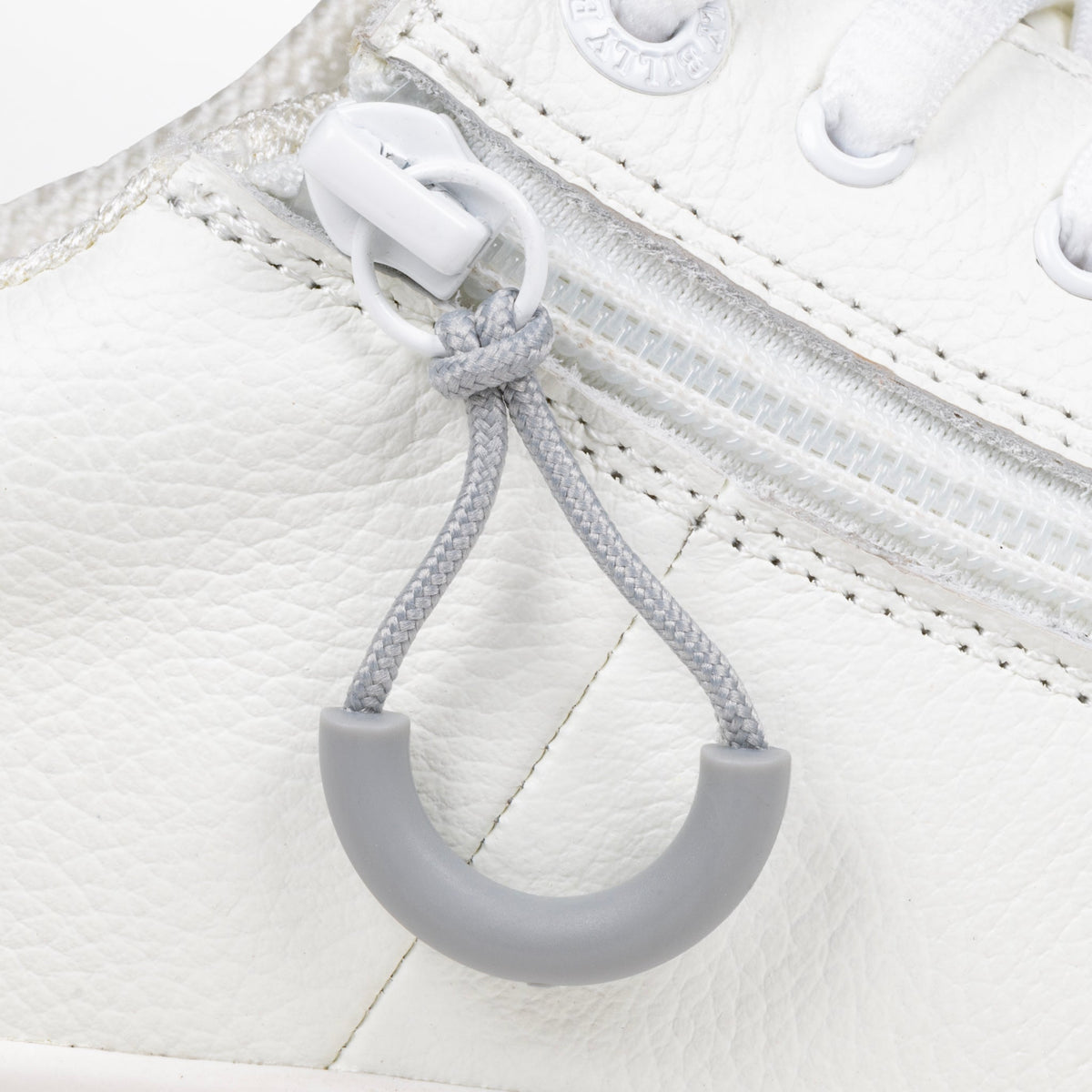 Light Grey BILLY Loop Zipper Pull
