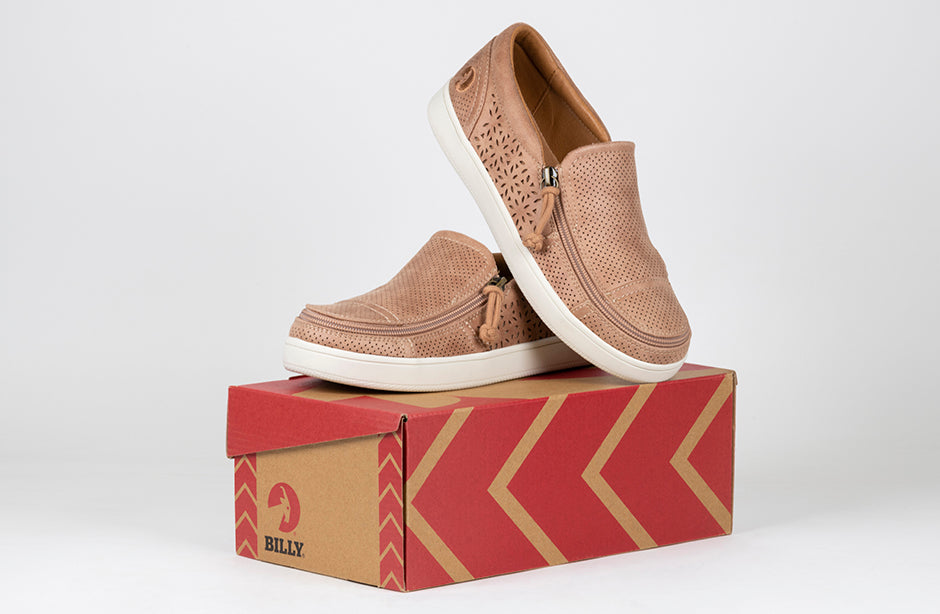 FINAL SALE - Women's Nude BILLY Perf Lows