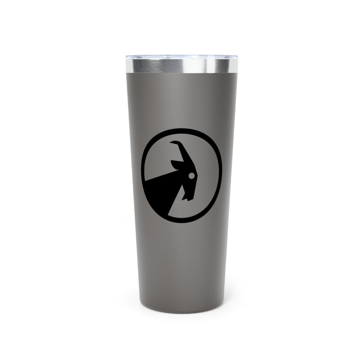 BILLY Copper Vacuum Insulated Tumbler, 22oz (Black Goat)