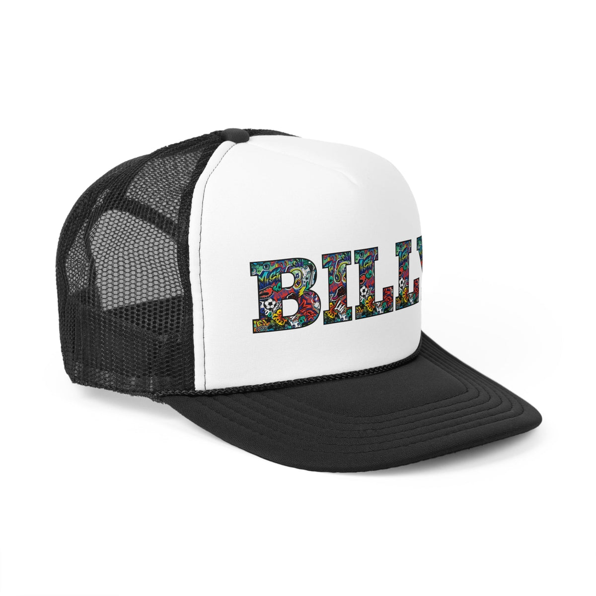 BILLY Foam Trucker Cap (Night Sk8ter - Print)