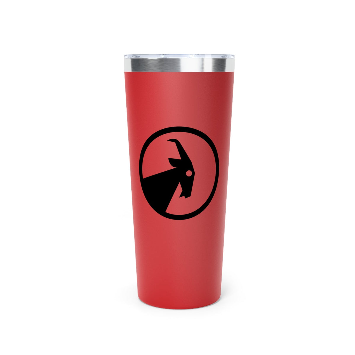 BILLY Copper Vacuum Insulated Tumbler, 22oz (Black Goat)