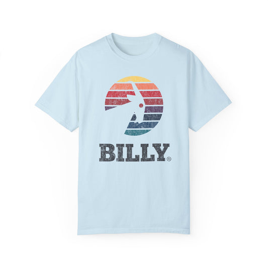 BILLY Adult Unisex Garment-Dyed T-Shirt (Vintage Logo) — AVAILABLE IN 6 COLORS