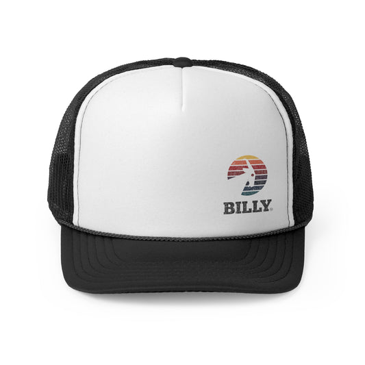 BILLY Foam Trucker Cap (Vintage Logo - Left Print) — AVAILABLE IN 2 COLORS