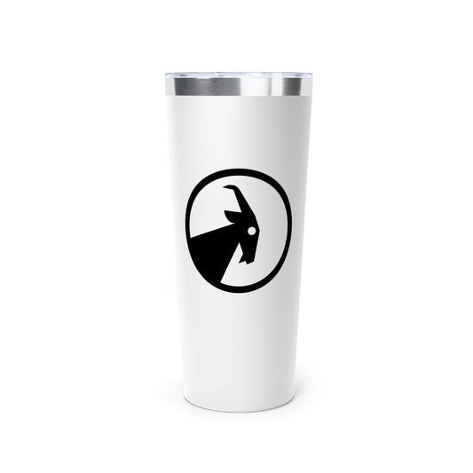 BILLY Copper Vacuum Insulated Tumbler, 22oz (Black Goat)