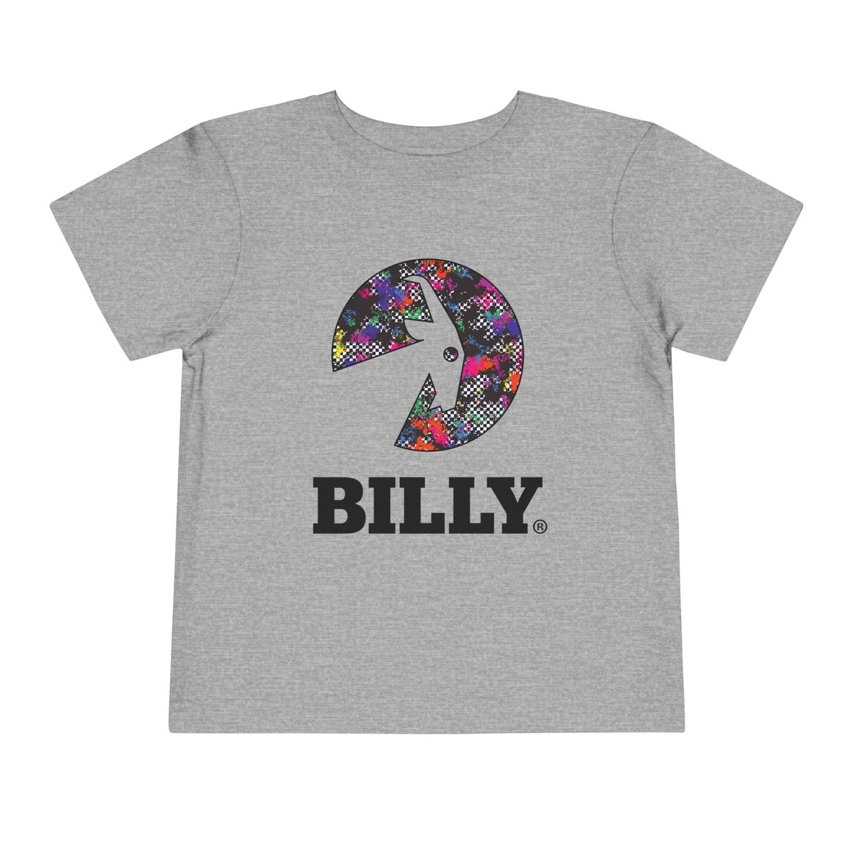 BILLY Toddler Short Sleeve Tee (Rainbow Sk8ter Logo) - AVAILABLE IN 3 COLORS