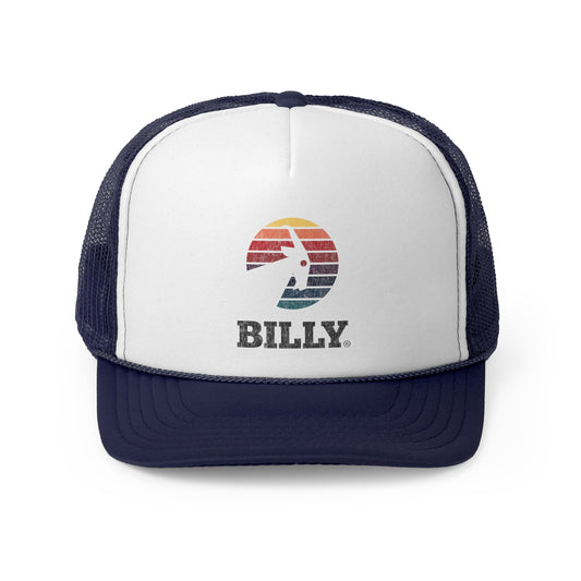 BILLY Foam Trucker Cap (Vintage Logo - Print) — AVAILABLE IN 2 COLORS