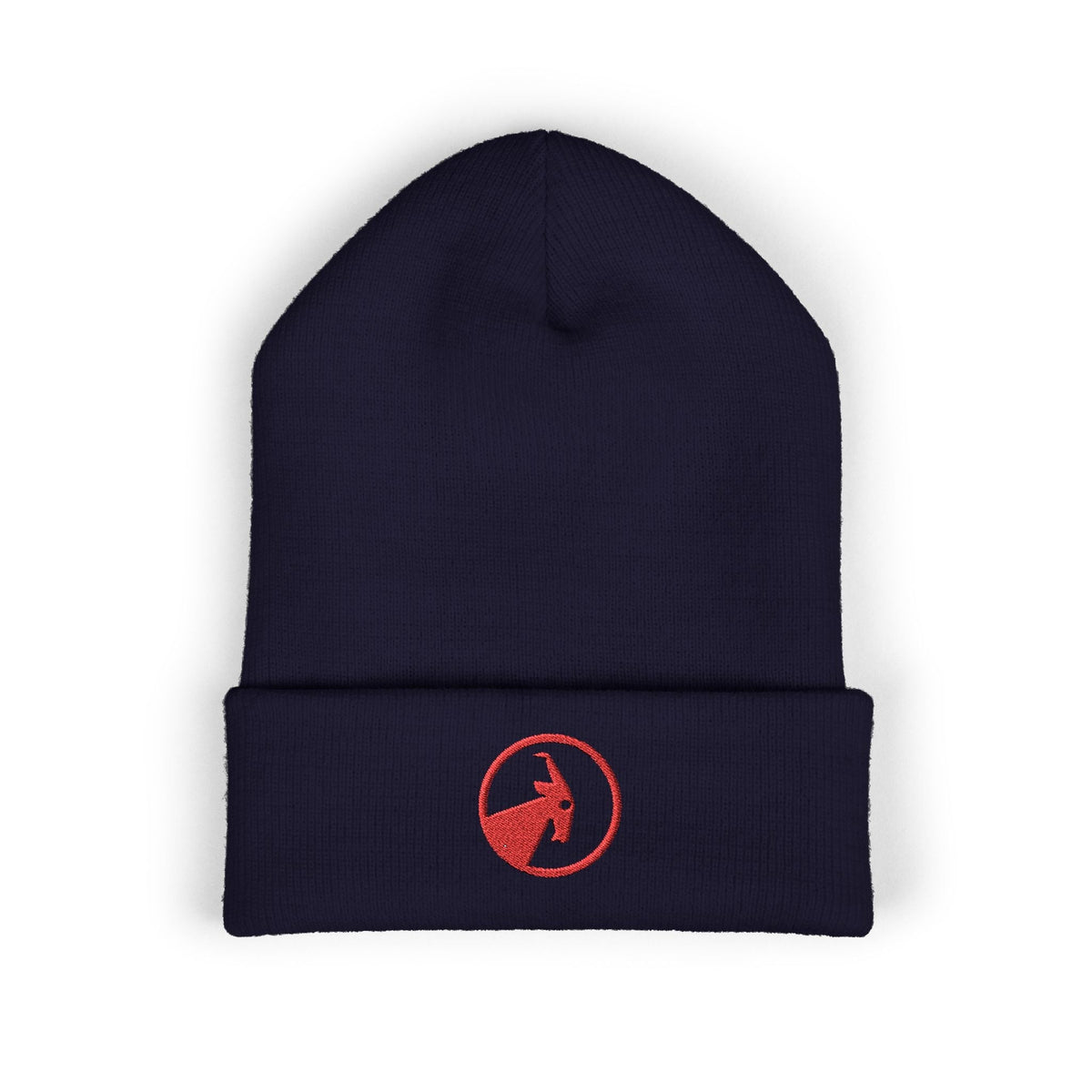 BILLY Classic Cuffed Beanie (Red Goat - Embroidery) — AVAILABLE IN 9 COLORS