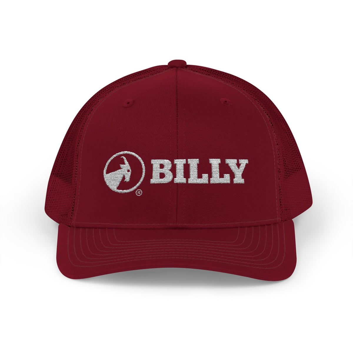 BILLY Snapback Trucker Cap (White Horizontal Logo - Embroidery) — AVAILABLE IN 8 COLORS