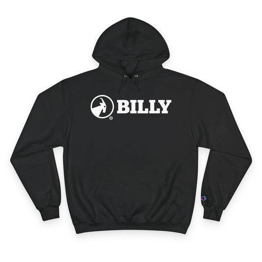 BILLY Core Adult Unisex Hoodie (White Horizontal Logo) - NOW AVAILABLE IN 7 COLORS