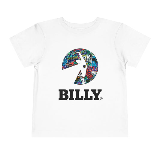 BILLY Toddler Short Sleeve Tee (Night Sk8ter Logo) - AVAILABLE IN 2 COLORS