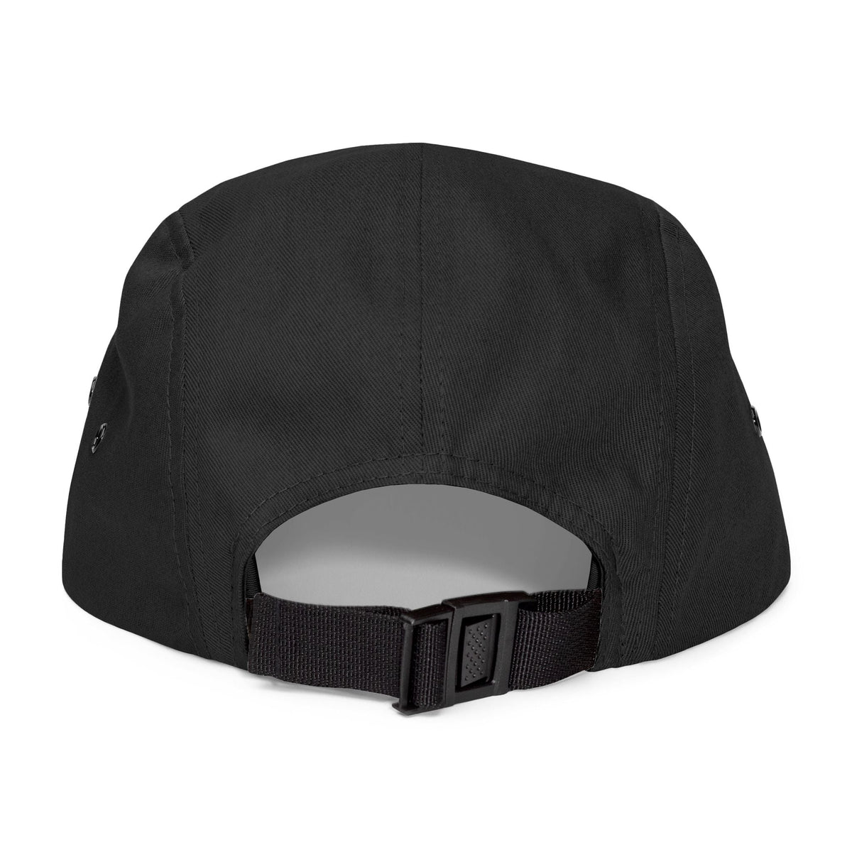 BILLY 5 Panel Cap (White Horizontal Logo - Embroidery) — AVAILABLE IN 6 COLORS