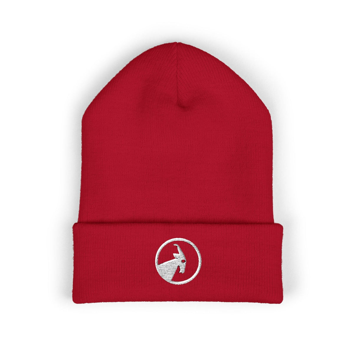 BILLY Classic Cuffed Beanie (White Goat - Embroidery) — AVAILABLE IN 12 COLORS
