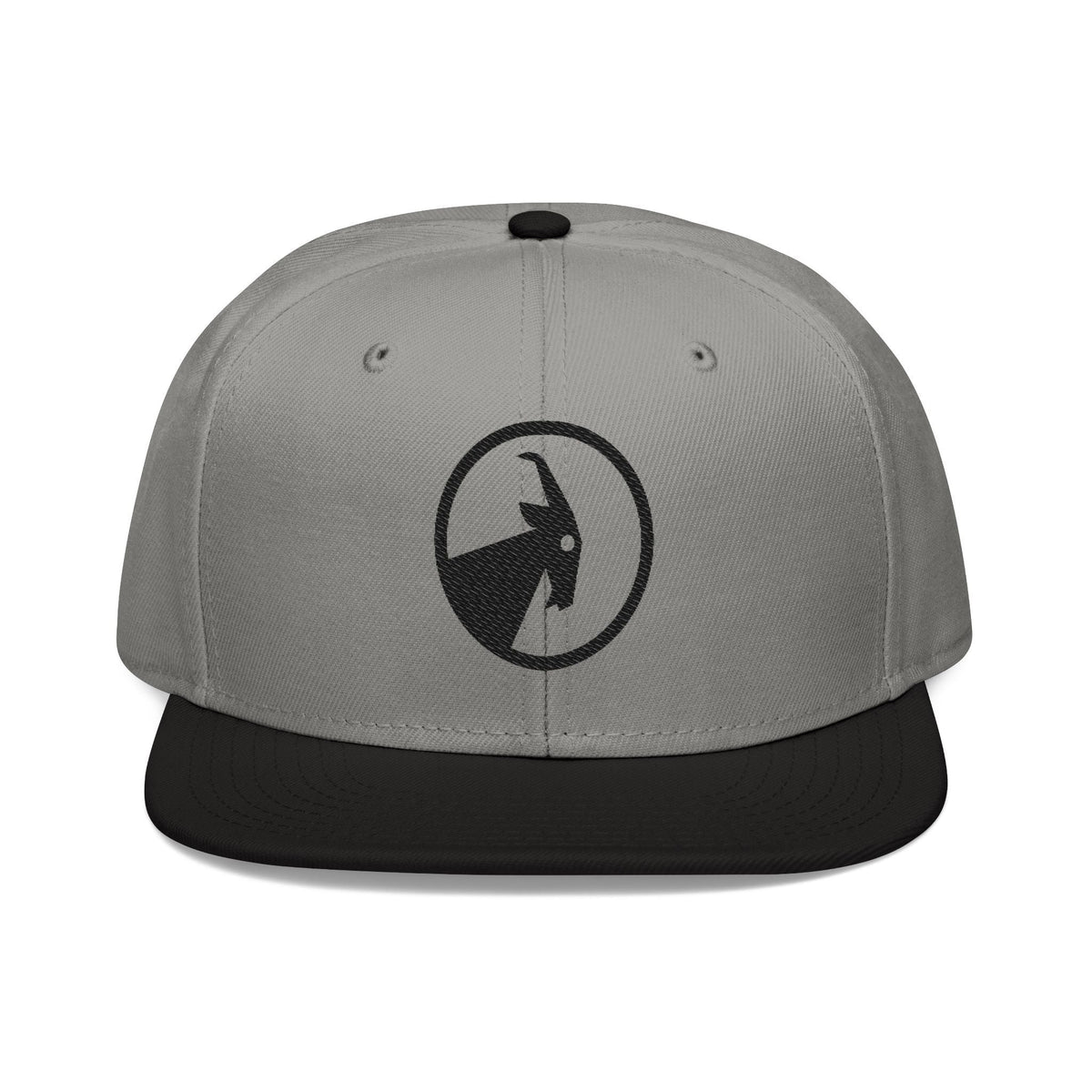 BILLY Snapback (Black Goat - Embroidery) — AVAILABLE IN 7 COLORS