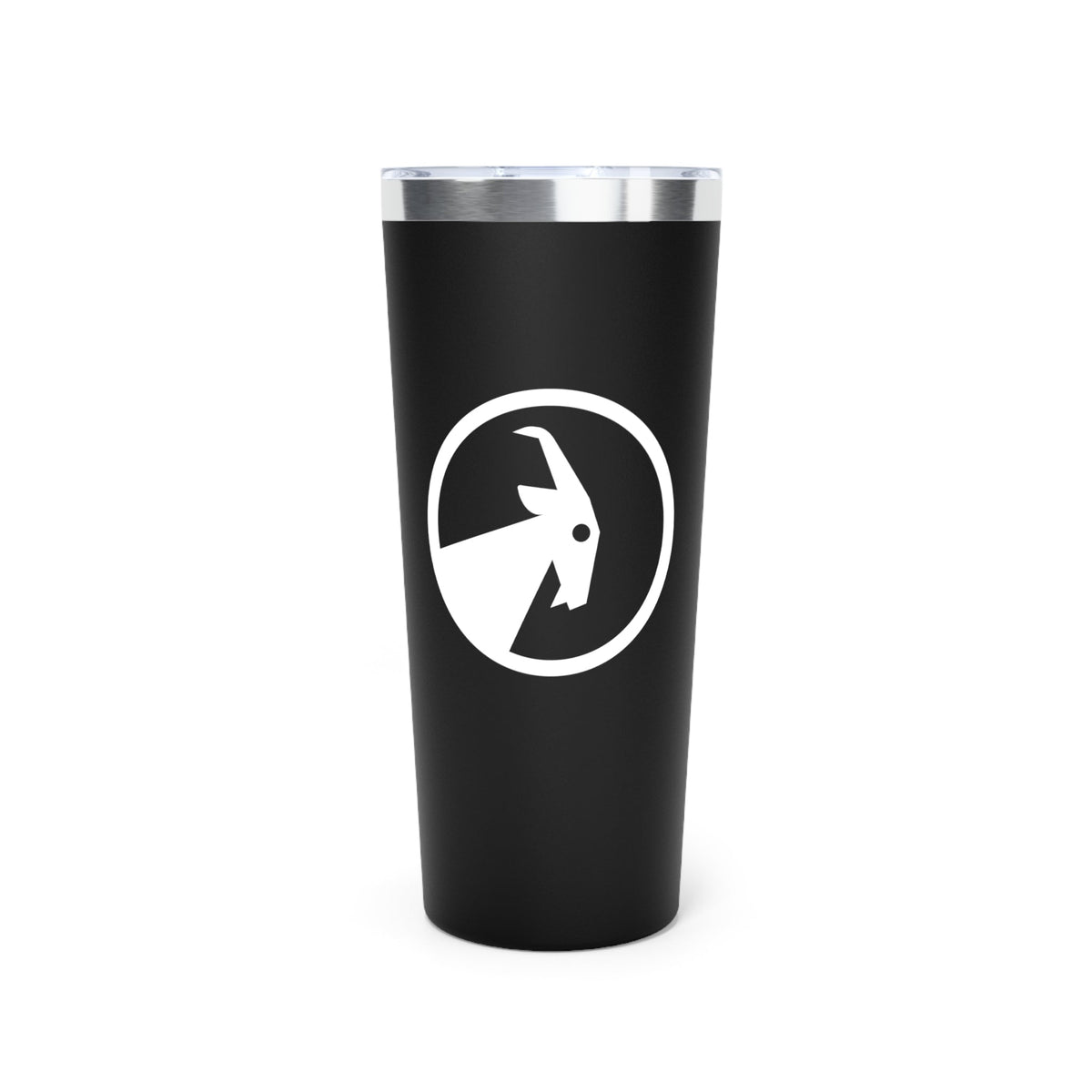 BILLY Copper Vacuum Insulated Tumbler, 22oz (White Goat)