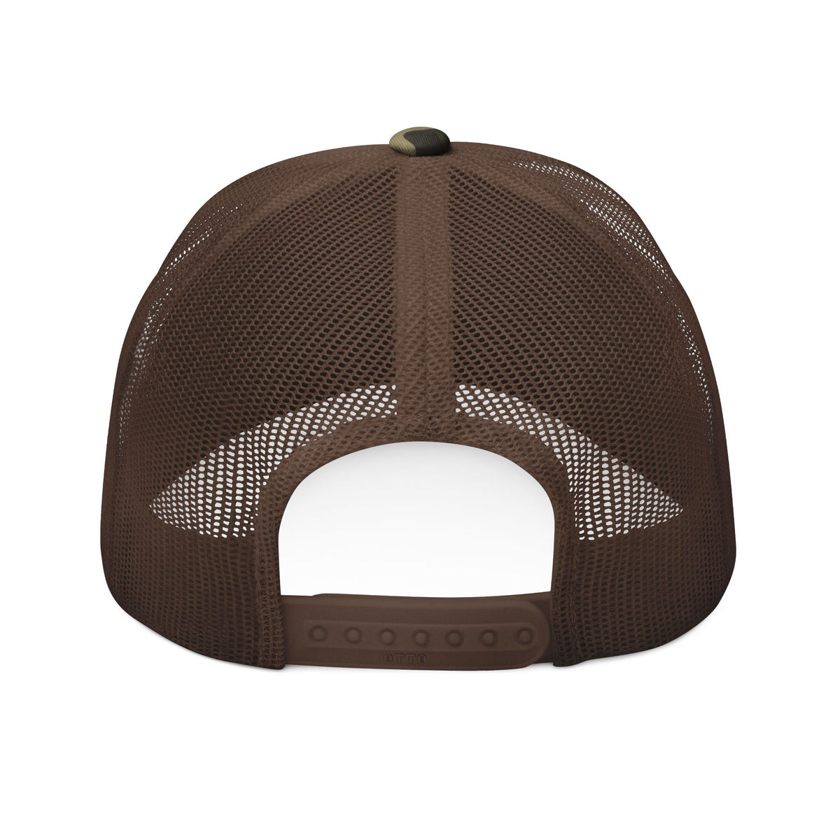 BILLY Camouflage Trucker Hat (Orange Horizontal Logo - Embroidery)
