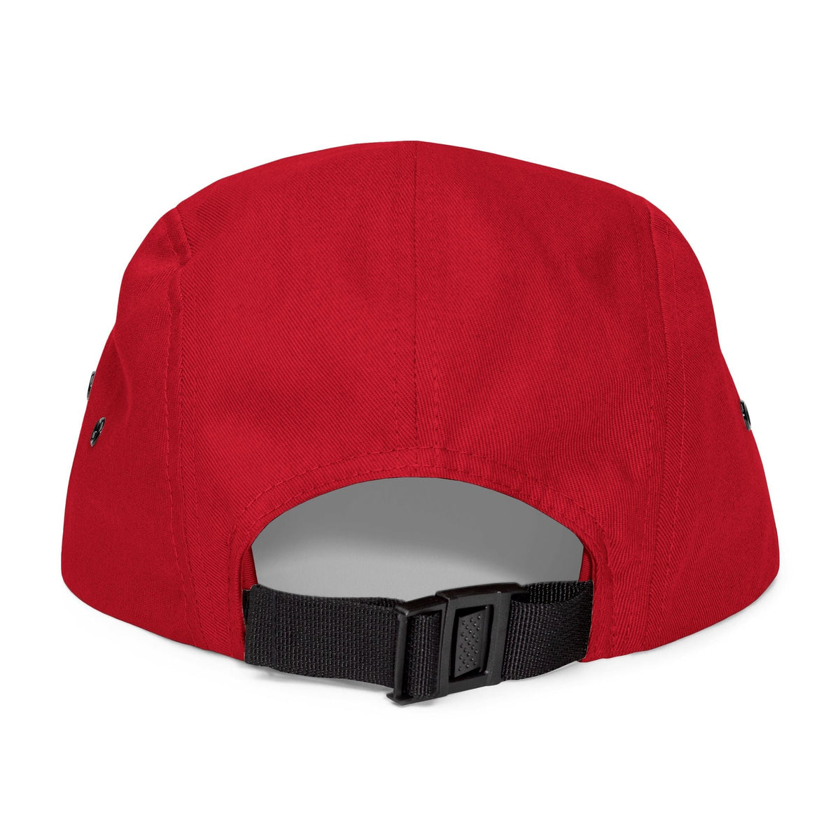 BILLY 5 Panel Cap (White Horizontal Logo - Embroidery) — AVAILABLE IN 6 COLORS