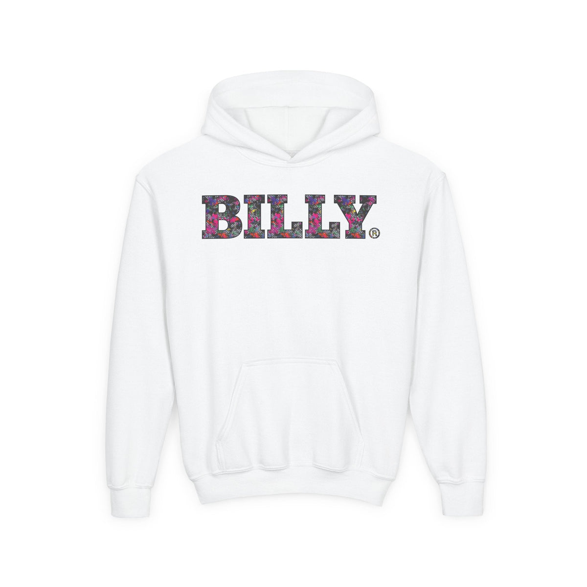 BILLY Core Youth Heavy Blend Hooded Sweatshirt (Rainbow Sk8ter) - AVAILABLE IN 3 COLORS