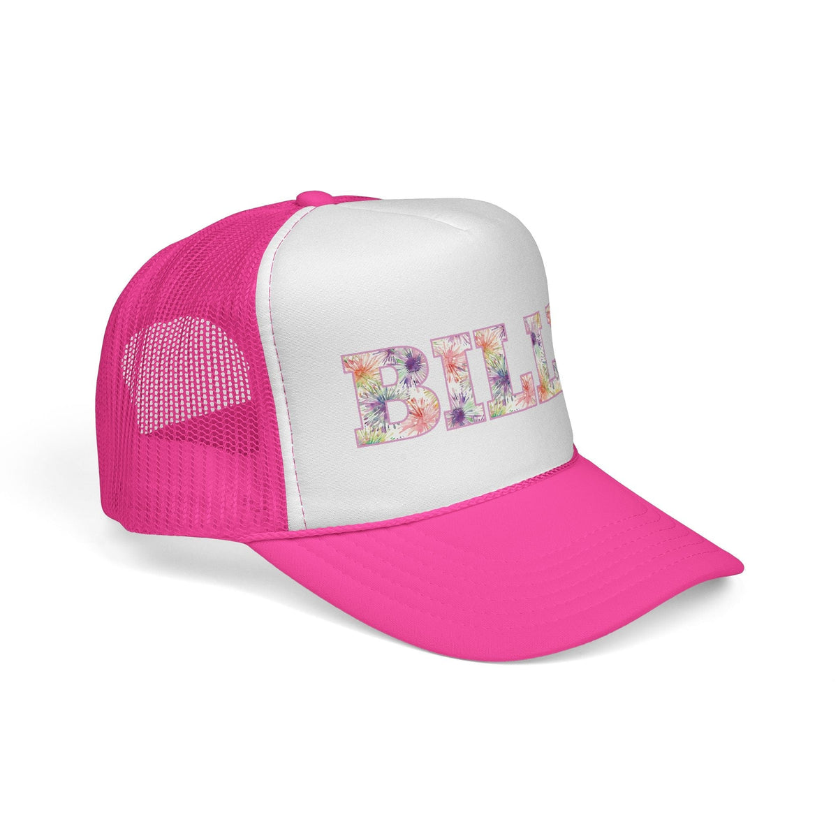 BILLY Foam Trucker Cap (Floral - Print) - AVAILABLE IN 2 COLORS