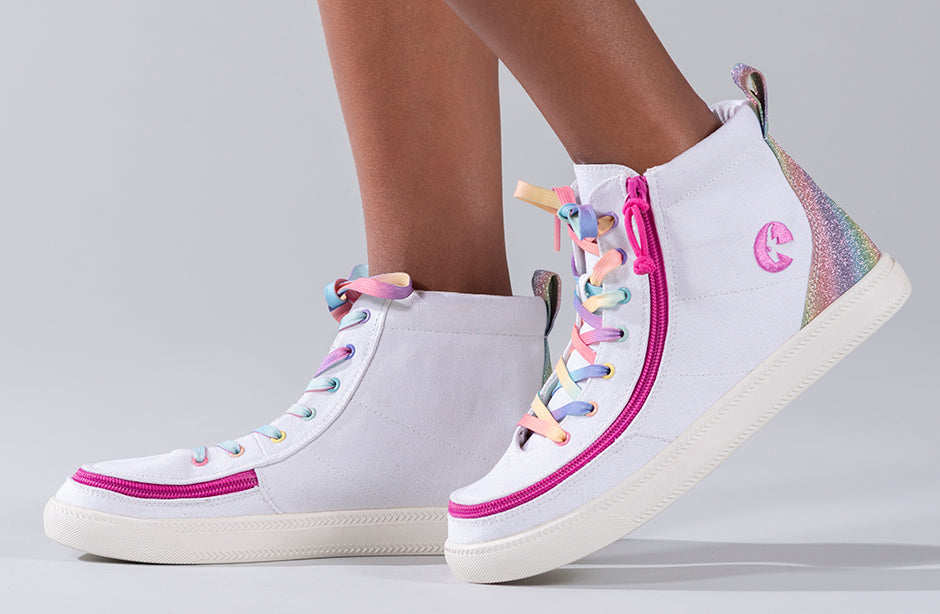 White Rainbow BILLY Classic Lace Highs