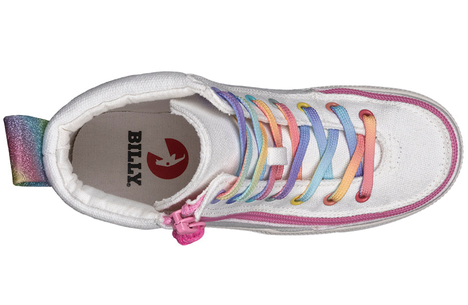White Rainbow BILLY Classic Lace Highs
