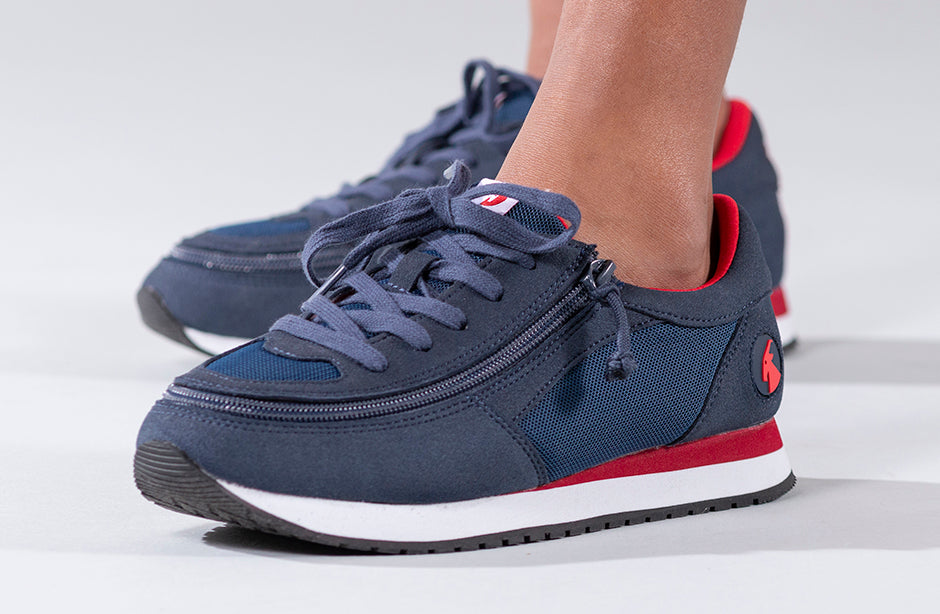 Navy/Red BILLY Joggers