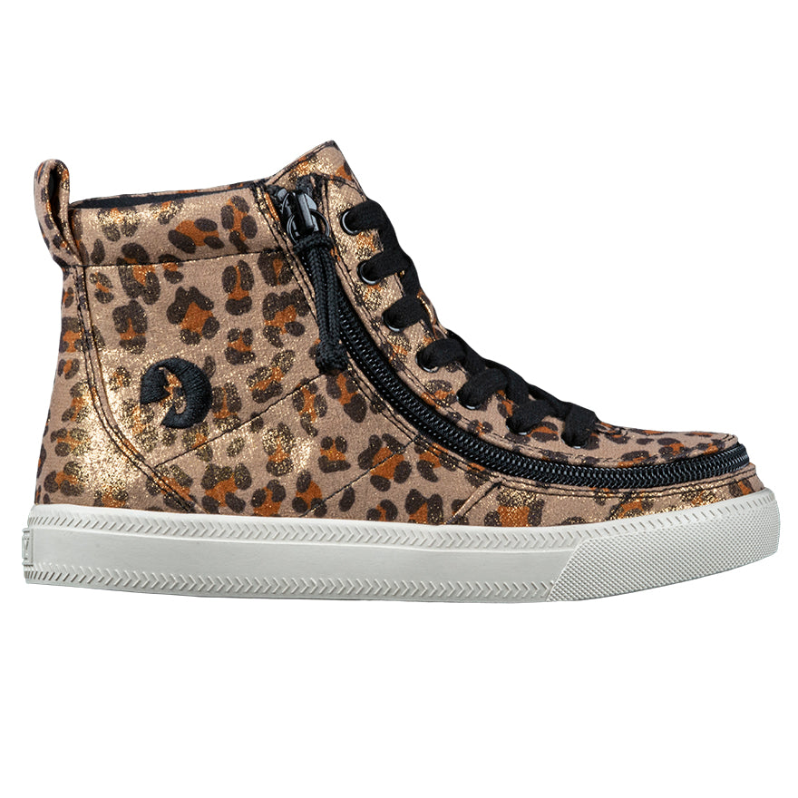FINAL SALE - Leopard Shimmer BILLY Classic Lace Highs