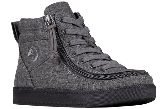 FINAL SALE - Charcoal Jersey BILLY Street High Tops