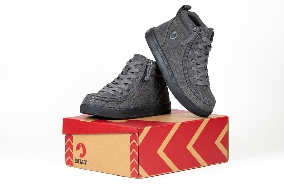 FINAL SALE - Charcoal Jersey BILLY Street High Tops