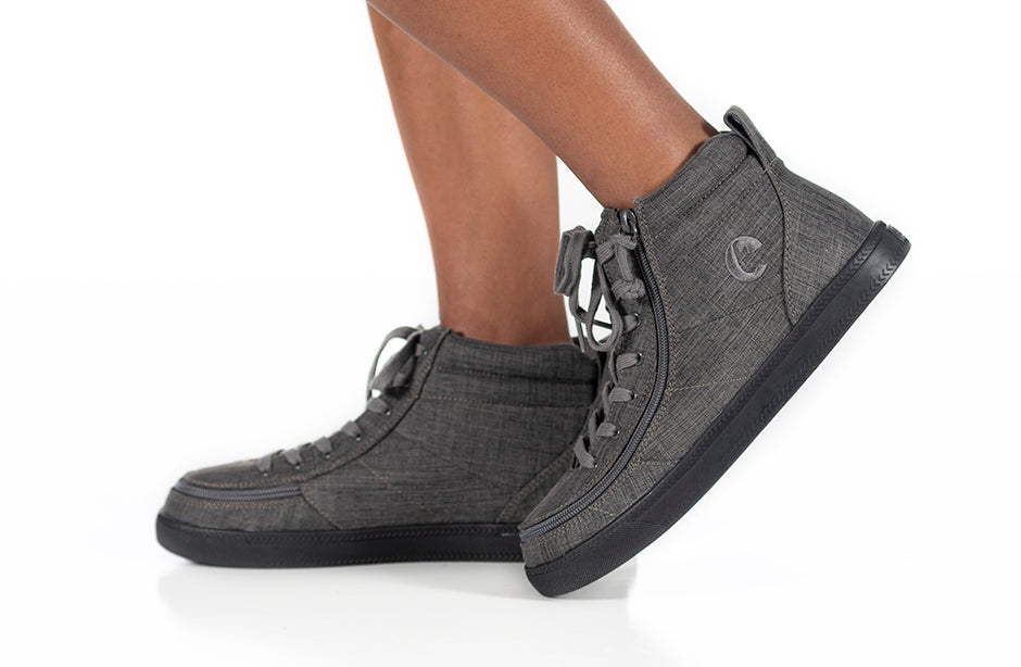 FINAL SALE - Charcoal Jersey BILLY Street High Tops