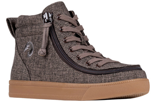 Brown Jersey BILLY Street High Tops