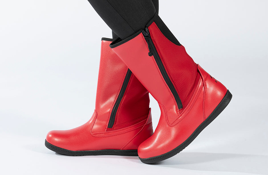 FINAL SALE - Red BILLY Rain Boots