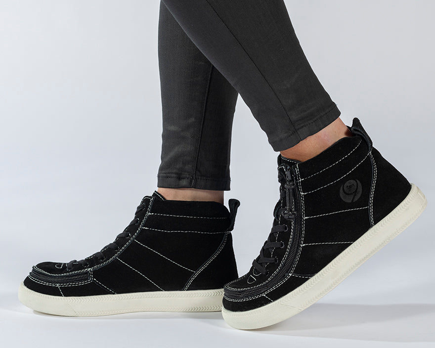 Black Suede BILLY Ten9 Street High Tops