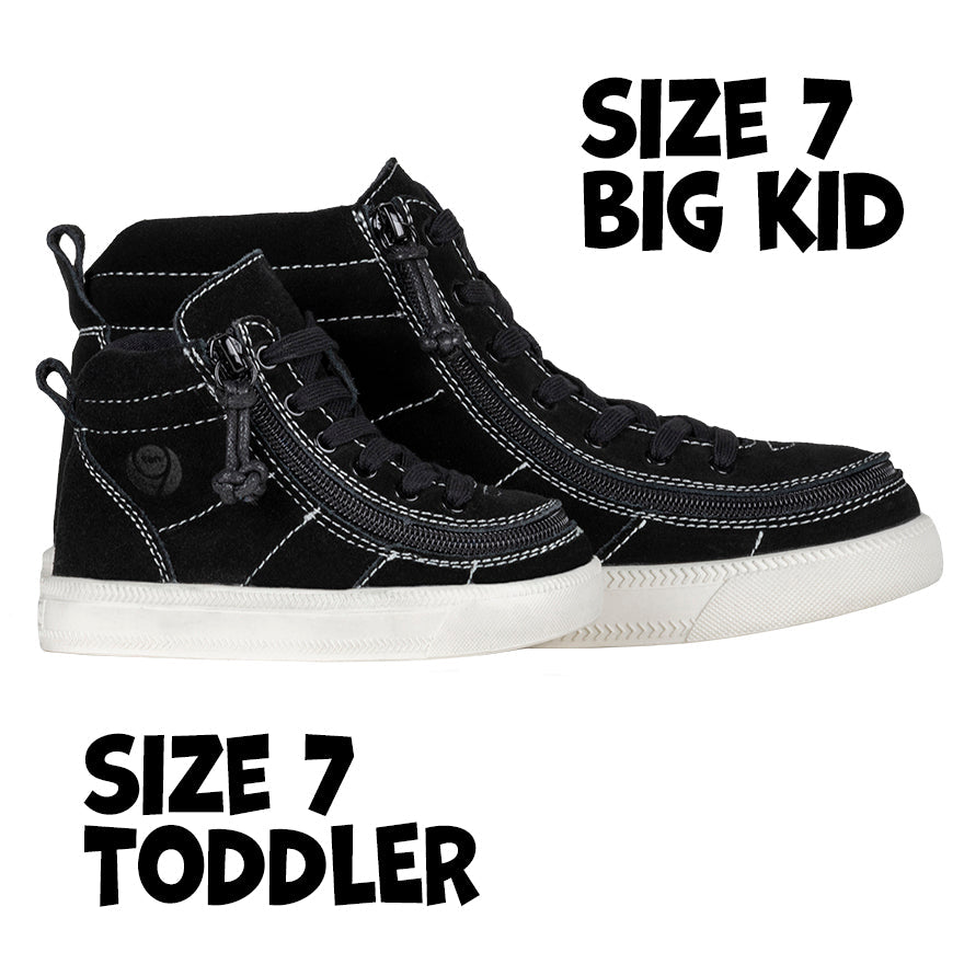 Black Suede BILLY Ten9 Street High Tops