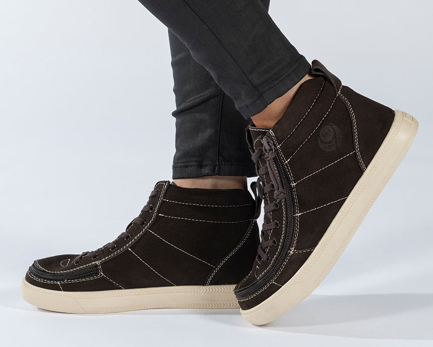 Brown Suede BILLY Ten9 Street High Tops