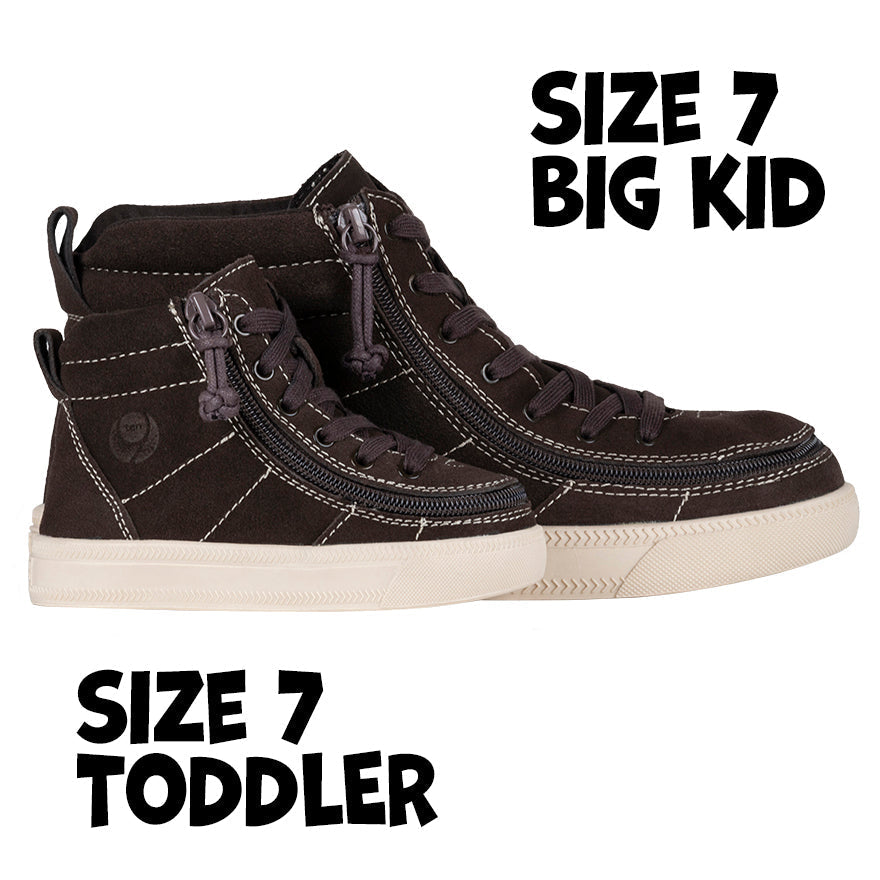 Brown Suede BILLY Ten9 Street High Tops