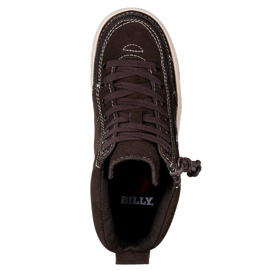 Brown Suede BILLY Ten9 Street High Tops