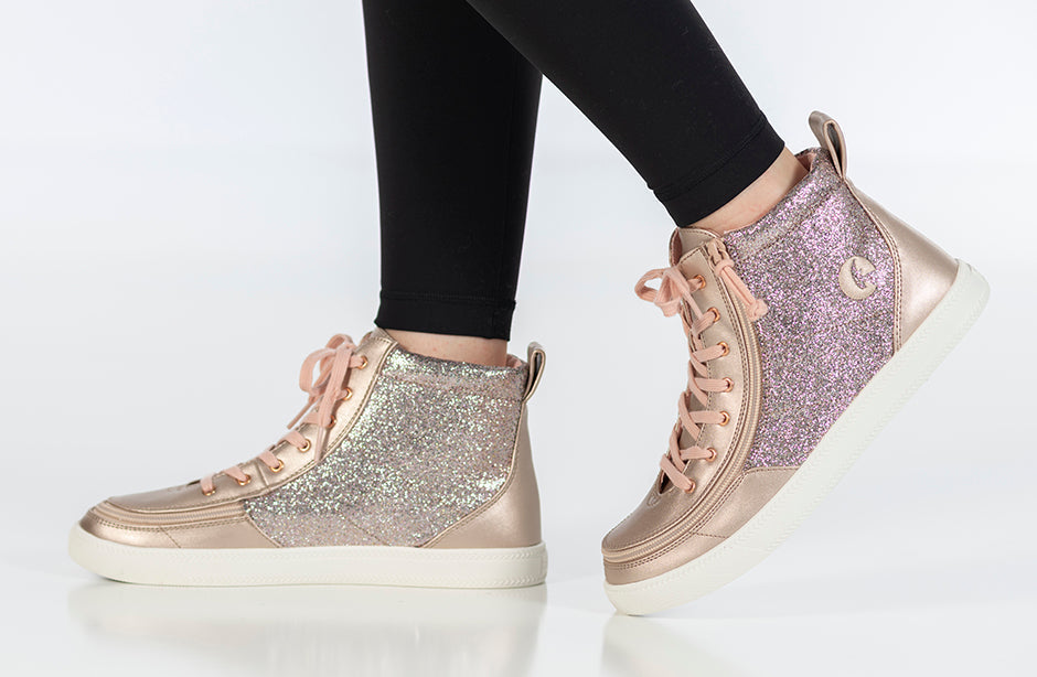 Rose Gold Unicorn BILLY Classic Lace Highs