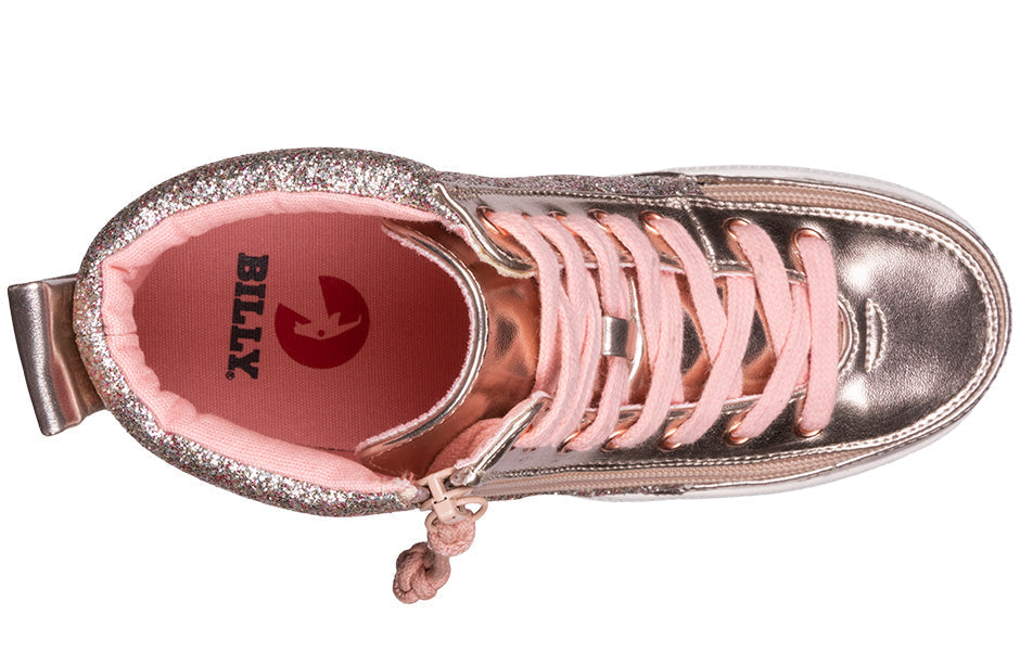 Rose Gold Unicorn BILLY Classic Lace Highs