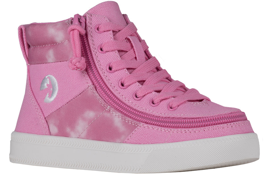 Pink Tie Dye BILLY Street High Tops