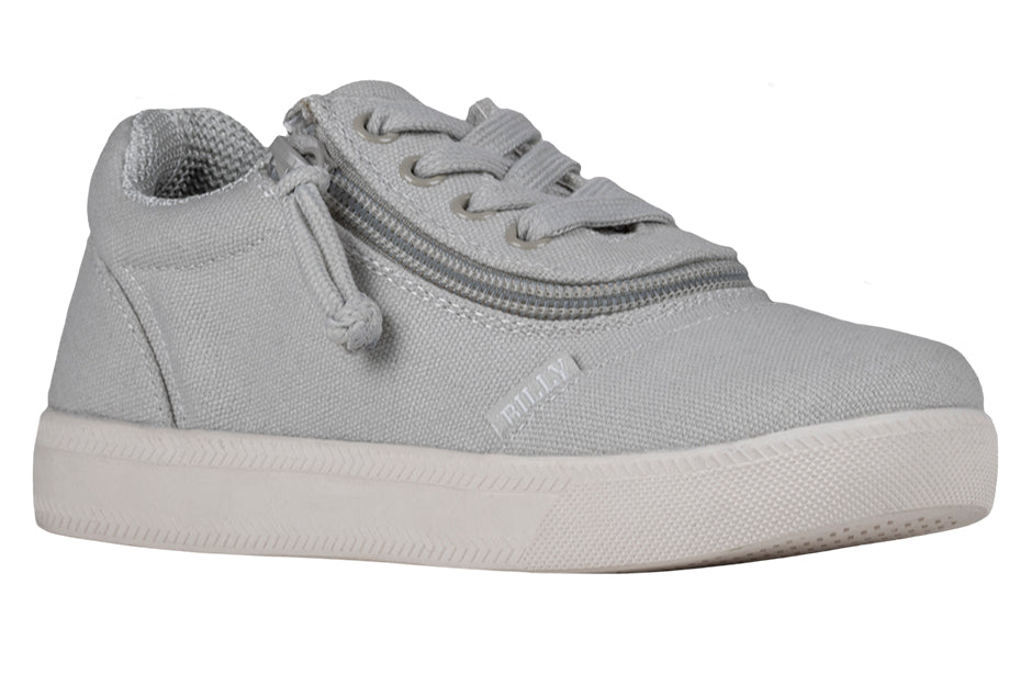 FINAL SALE - Grey BILLY D|R Short Wrap Low Tops