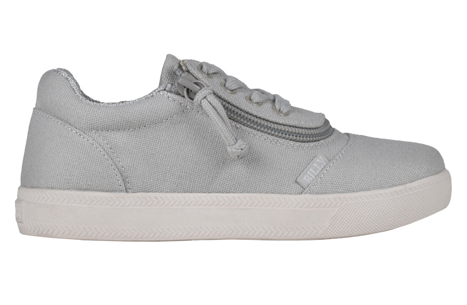 FINAL SALE - Grey BILLY D|R Short Wrap Low Tops