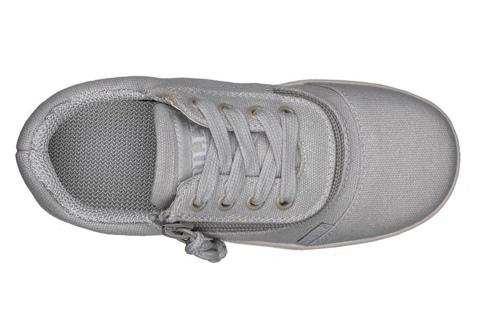 FINAL SALE - Grey BILLY D|R Short Wrap Low Tops