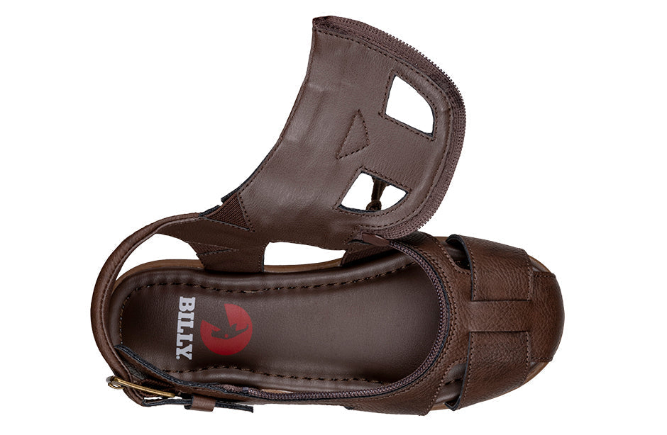 FINAL SALE - Brown BILLY Sandals
