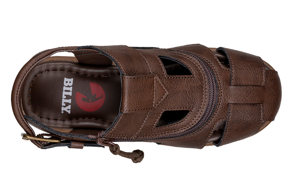 FINAL SALE - Brown BILLY Sandals