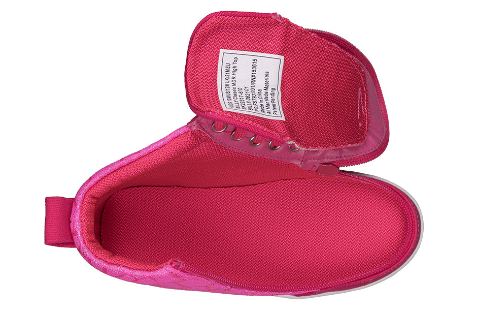 FINAL SALE - Pink Print BILLY Classic D|R High Tops