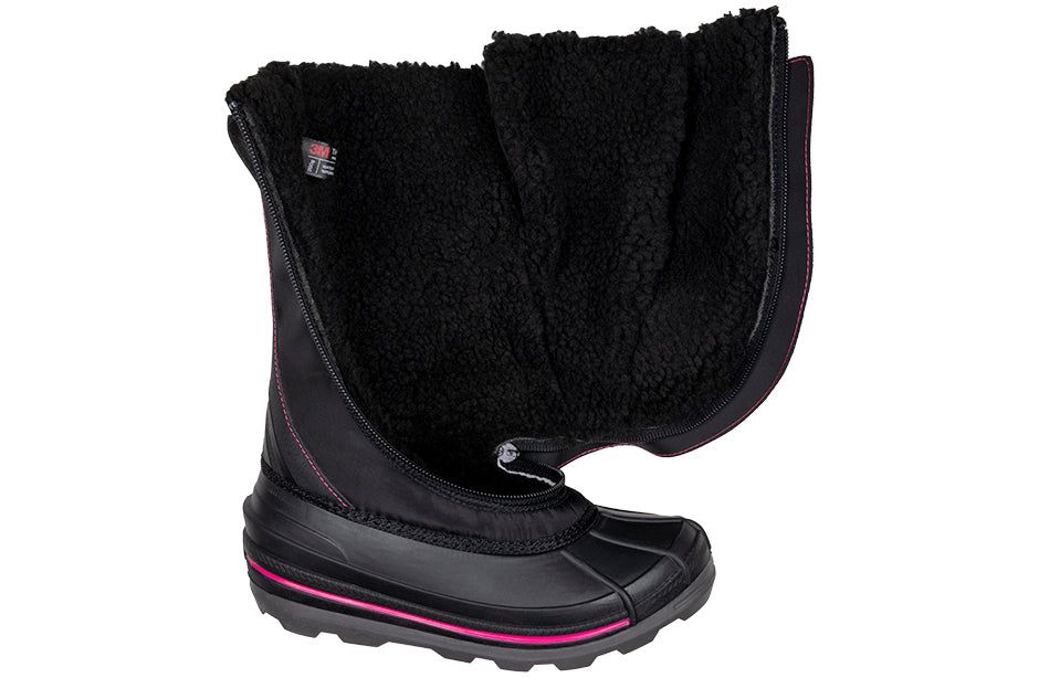 Black/Pink BILLY Ice Winter Boots