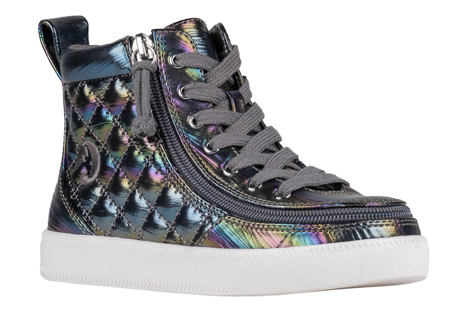 Graphite Rainbow BILLY Classic Quilt High Tops