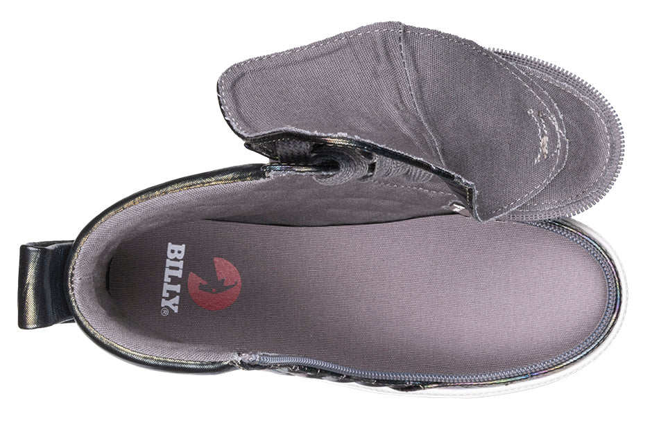 Graphite Rainbow BILLY Classic Quilt High Tops