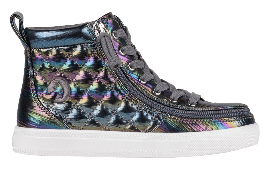 Graphite Rainbow BILLY Classic Quilt High Tops