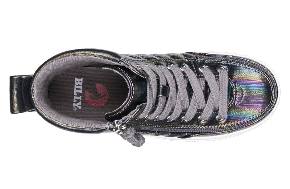 Graphite Rainbow BILLY Classic Quilt High Tops